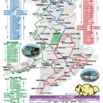 新座市内循環バス「にいバス」ルート図
