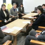 日本共産党市議団が市長に予算要望
