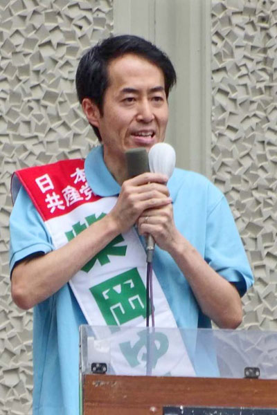 生きるを励ます埼玉へ 知事選 柴岡候補が第一声