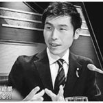 「朝まで生テレビ！」で発言する山添拓政策委員長（BS朝日から）